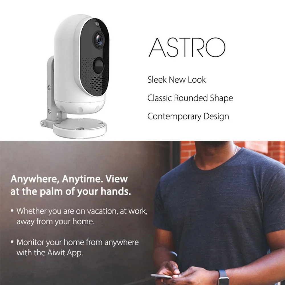 

Solar Power WiFi IP Camera 1080P HD Outdoor Charging Battery Wireless Security Camera PIR Motion Detection