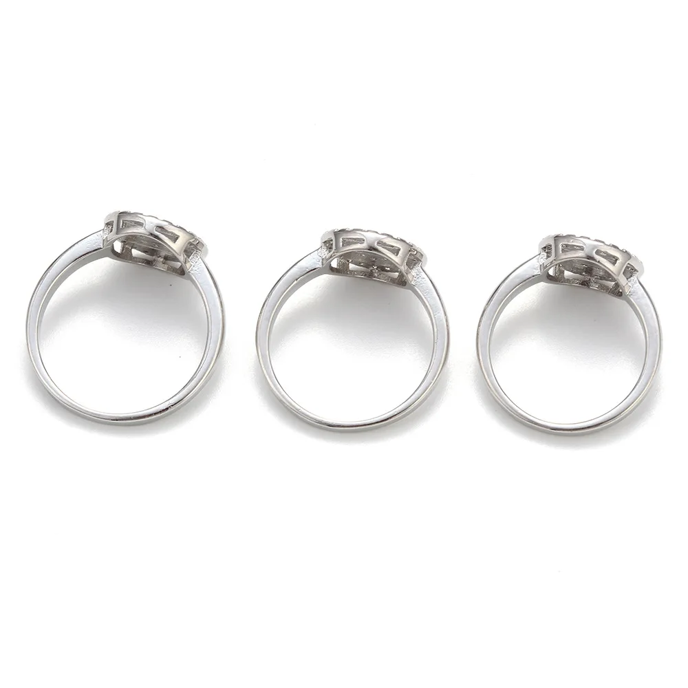 Голубая Эмаль не сужающийся книзу массивный серебристого цвета со всавкой из