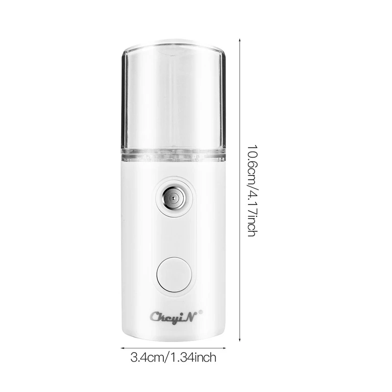 Мини распылитель для лица 20 мл USB Перезаряжаемый нано увлажнитель увлажняющий