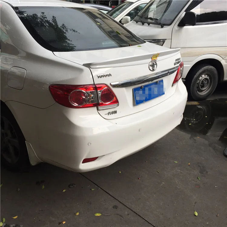 Спойлер для Corolla 2006 2013 Toyota TWK спойлер из АБС пластика заднее крыло автомобиля