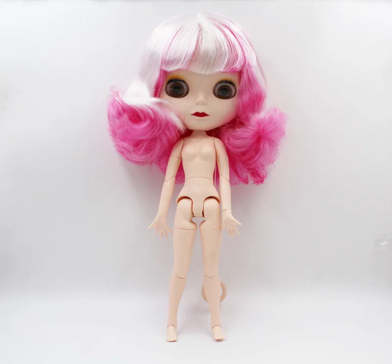 Free Shipping colorful RBL-916 DIY Blyth doll fashion hair 4 big eyes man body 1/6 BJD special price boy toy girl birthday gift | Игрушки и
