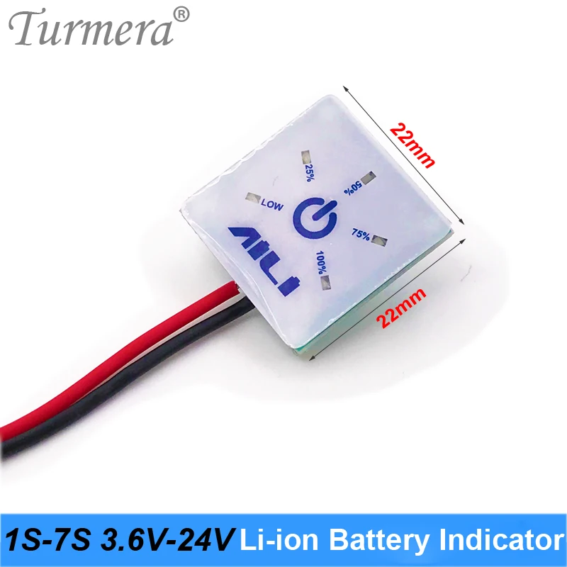 Индикатор аккумулятора 1S 4 2 V 2S 8 3S 12 6 4S 21V 6S 16 24V модуль дисплея емкости литиевой
