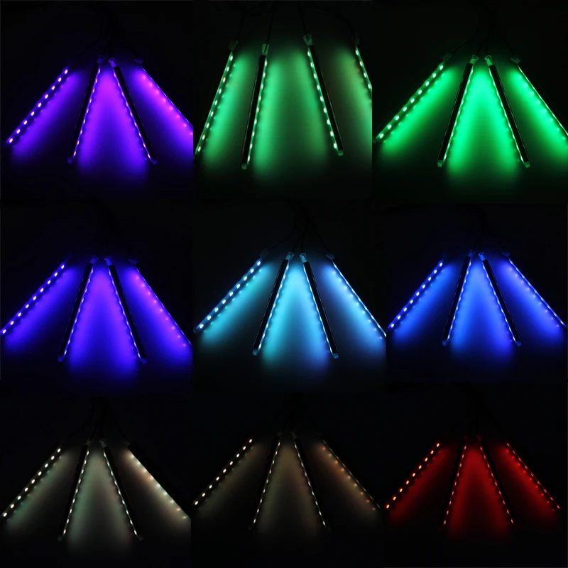 Светодиодная лента POSSBAY RGB декоративные атмосферные лампы светильник автомобиля