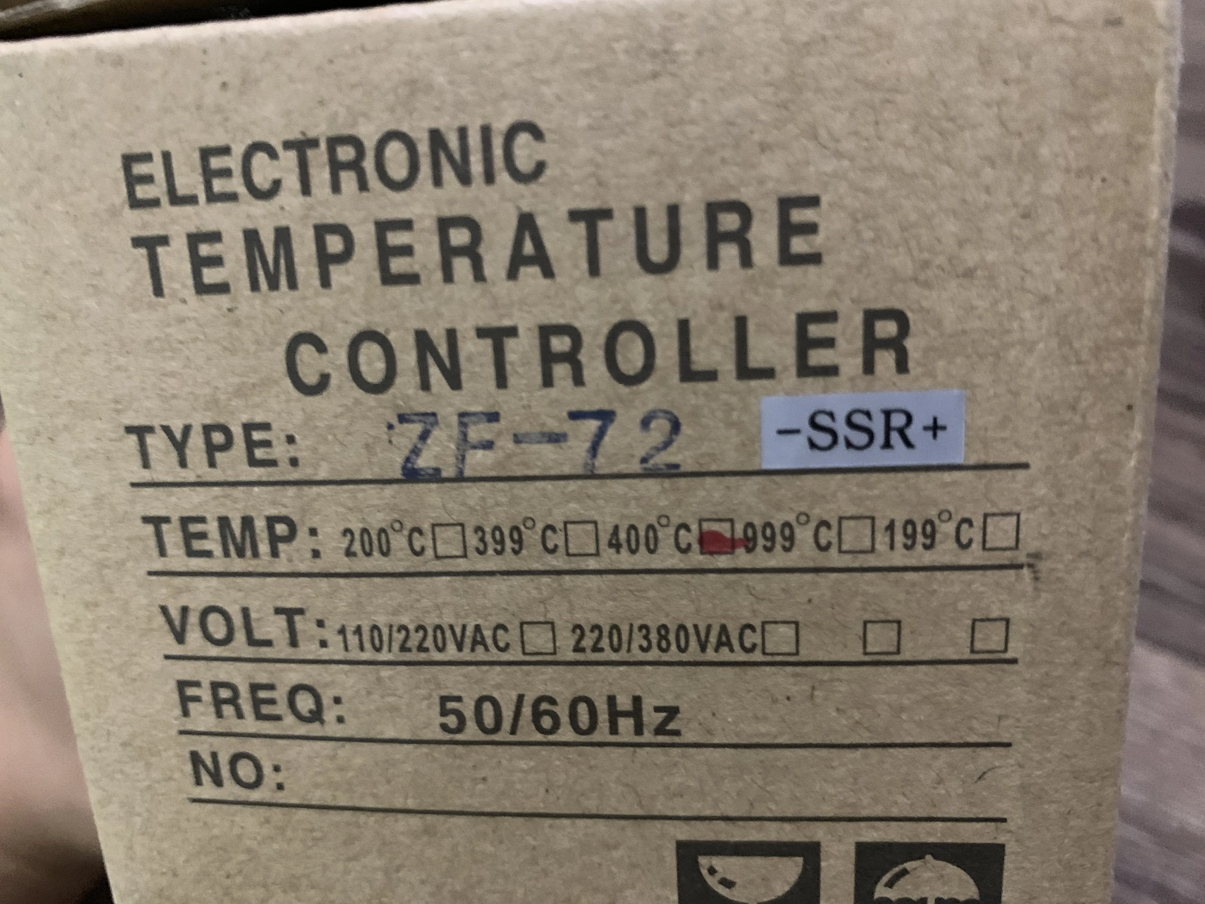 Новинка оригинальный циферблат SKG ZF72 контроллер температуры на полке