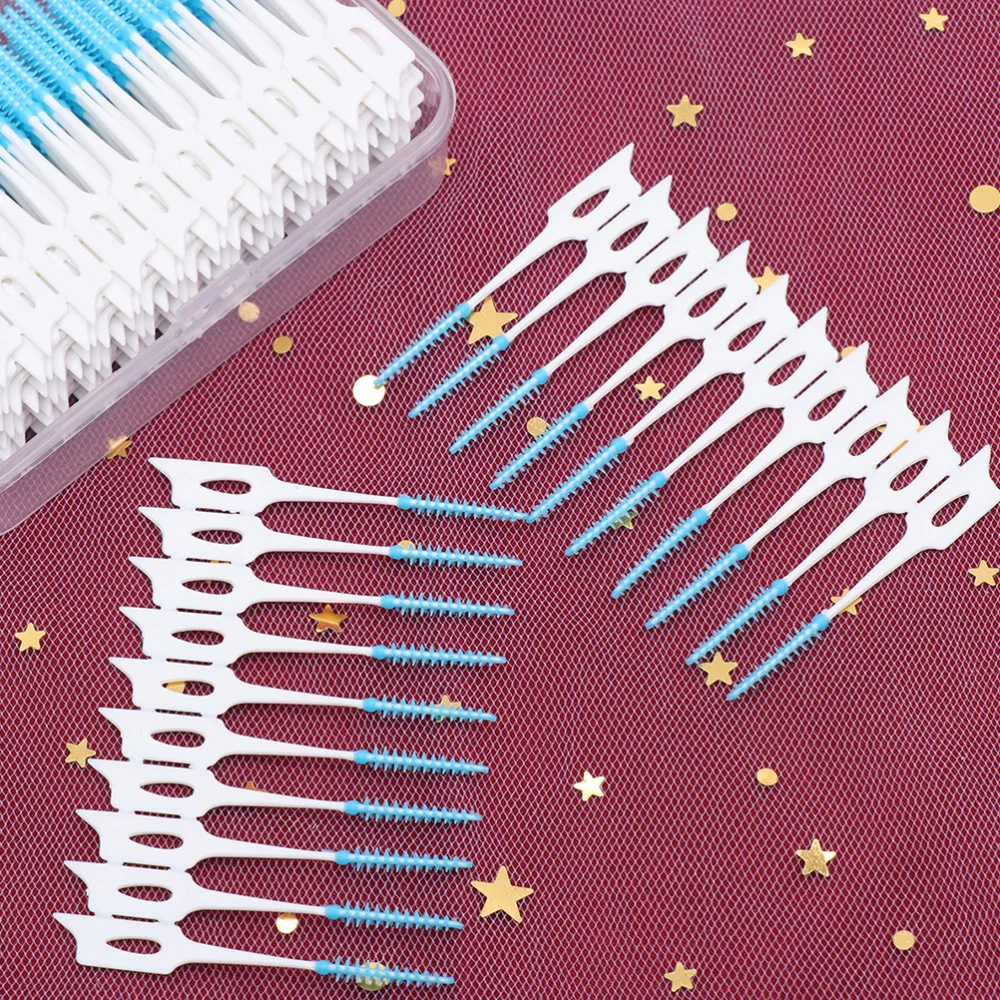 

2 Boxes/Total 320pcs Interdental Brushes Super Soft Interdental Toothpick