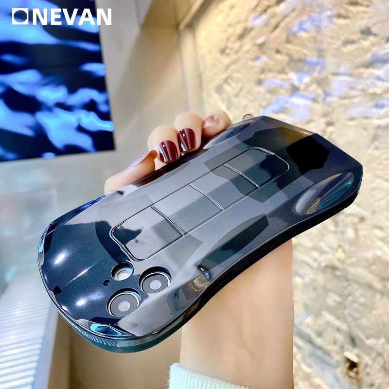 Роскошный 3D чехол для телефона с изображением спортивного автомобиля iPhone 12 Pro Max 11