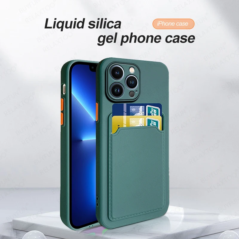 Чехол-бумажник для Apple Iphone 13 Pro Max защитный чехол камеры Ipone 13mini 13pro Promax мягкая