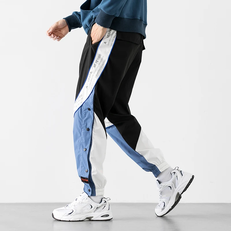 Брюки мужские спортивные с карманами уличная одежда в стиле хип хоп джоггеры