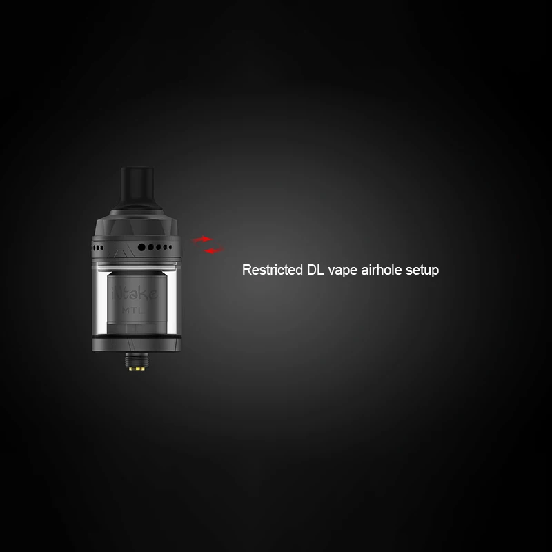 

Augvape Intake MTL RTA 4.6ML Capacity Multiple Airflow Control From Top To Bottom Airflow Leakproof Vape Atomizer VS Zeus X