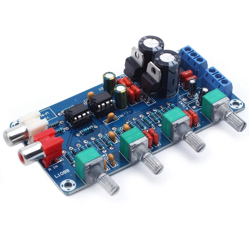 

NE5532 OP-AMP HIFI Amplifier Volume Tone EQ Control Board DIY Kits