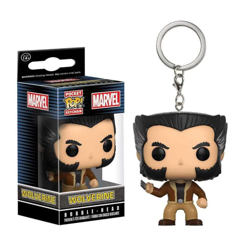 Marvel X-Men Keychain Wolverine Figure Collection Toys | Action Figures