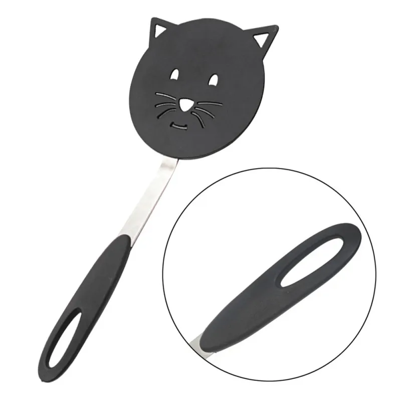 Креативная нейлоновая лопатка для кошек антипригарная омлета жарки рыбы блинов