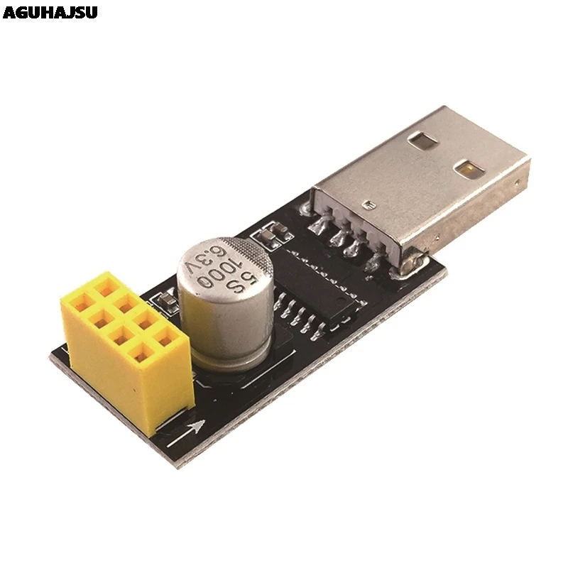 ESP01 программатор адаптер UART GPIO0 ESP-01 ESP8266 CH340G USB к Серийный беспроводной Wi-Fi Developent