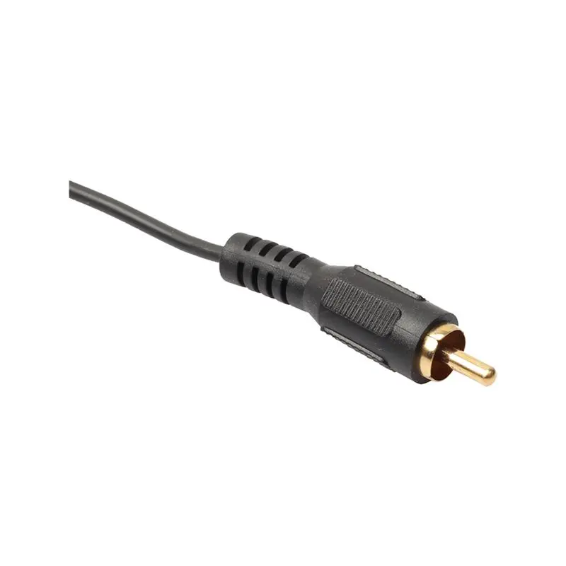 25ft 7 6 m одиночный RCA штекер Phono Jack для женского удлинителя o кабель позолоченный |