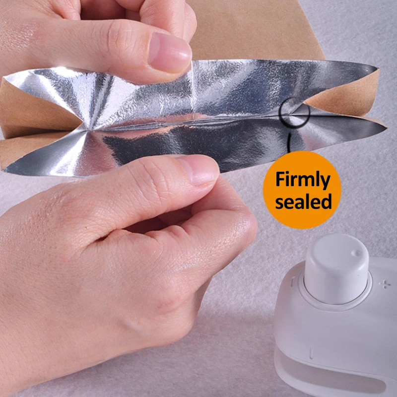 Мини Usb перезаряжаемые упаковочные машины Термоупаковщик вакуумный упаковщик