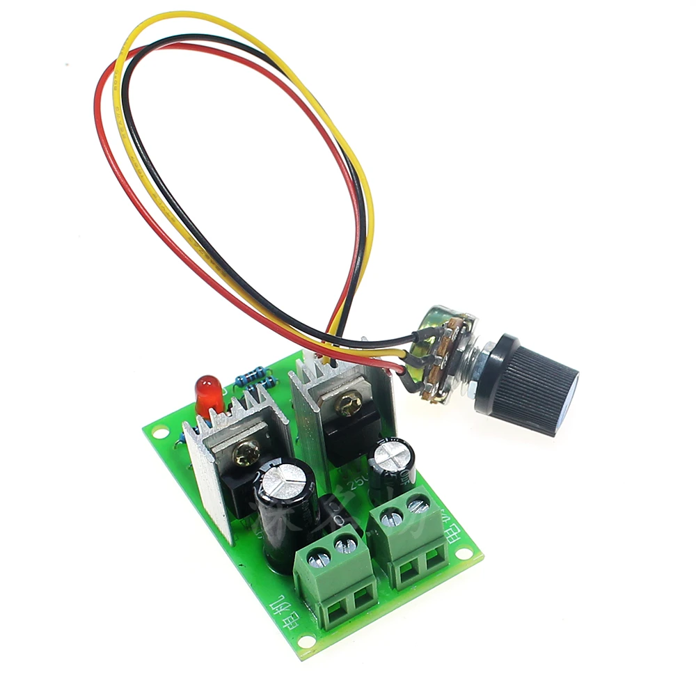 DC10V-40V управления скоростью двигателя ШИМ переключатель регулятора скорости