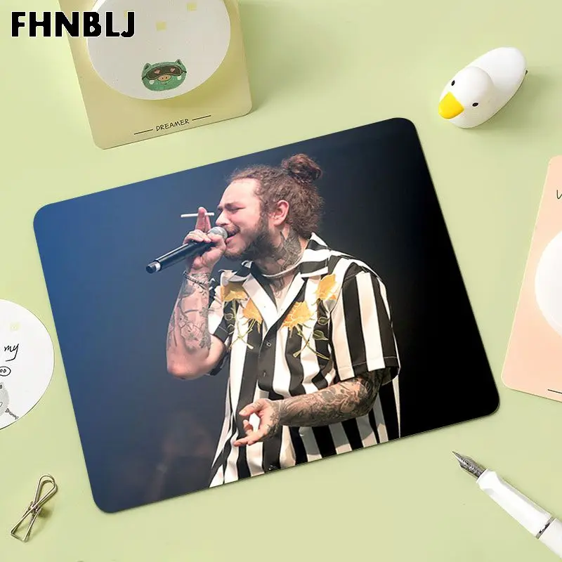 

FHNBLJ Vintage Cool Post Malone DIY Design Pattern Game mousepad Top Selling Wholesale Gaming Pad mouse