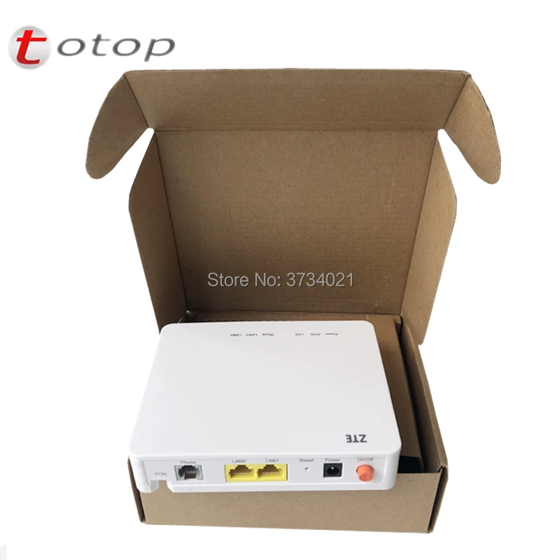 Бесплатная доставка zte F612 V6 версия 1GE + 1FE 1Tel порт 100% новый GPON терминал FTTH ONT
