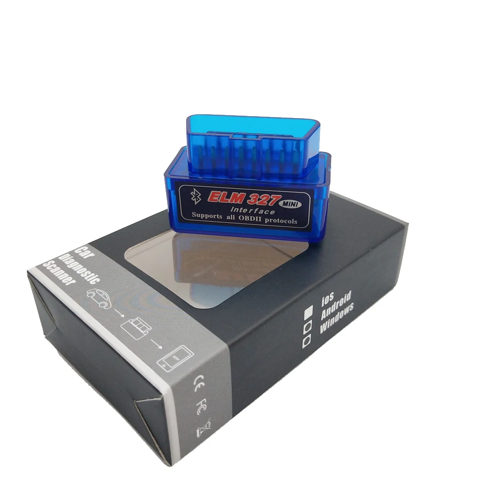 Лучший мини-сканер V1.5 ELM 327 OBD2 Bluetooth адаптер ELM327 диагностические инструменты