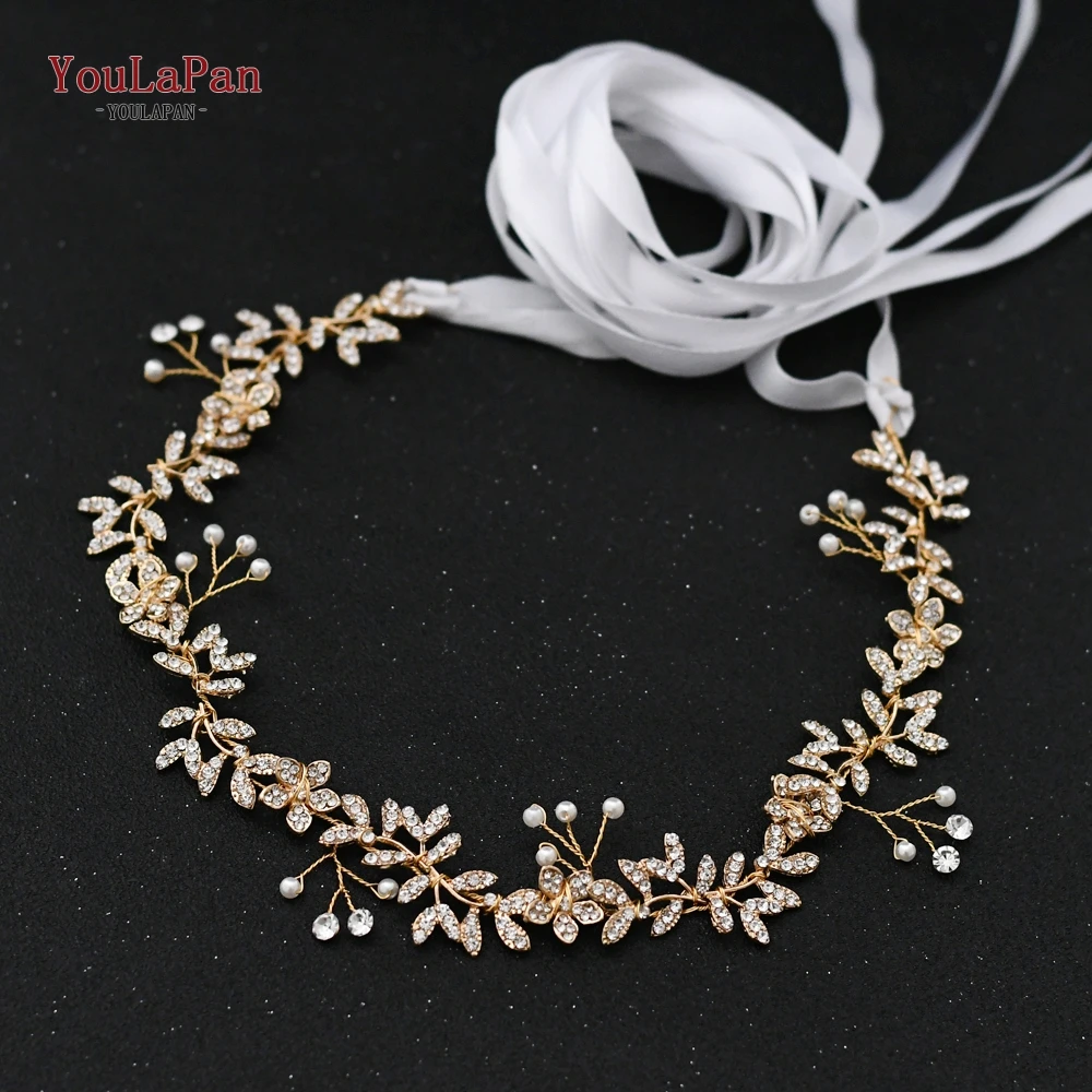 Золотые ремни YouLaPan SH89 Свадебный ремень стразы Свадебные с бриллиантами золотые