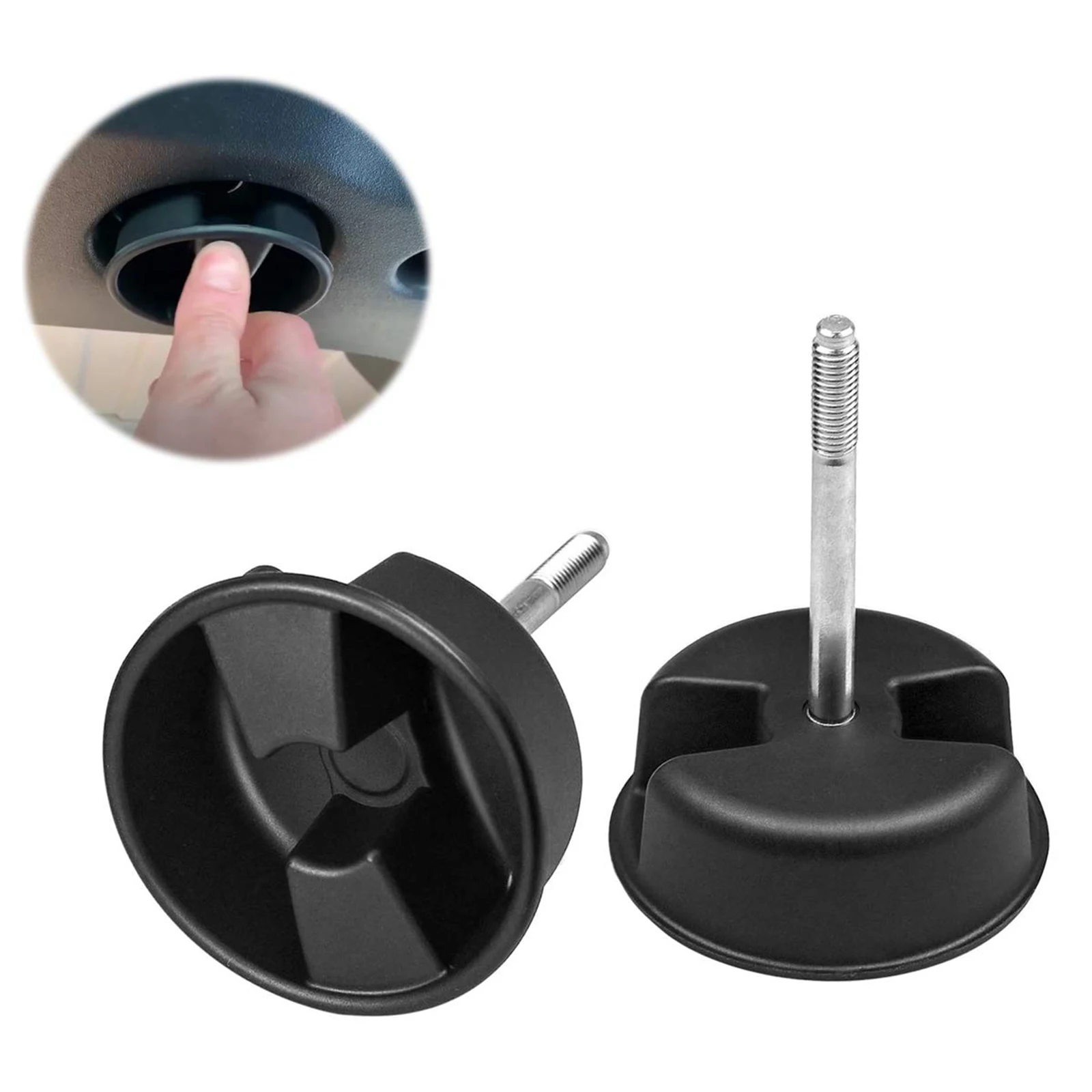 Hard Top Panel Mounting Screw Knob Replacement for Jeep Wrangler JK 2dr Unlimited 4dr 2007-2018 1CJ57DX9AC