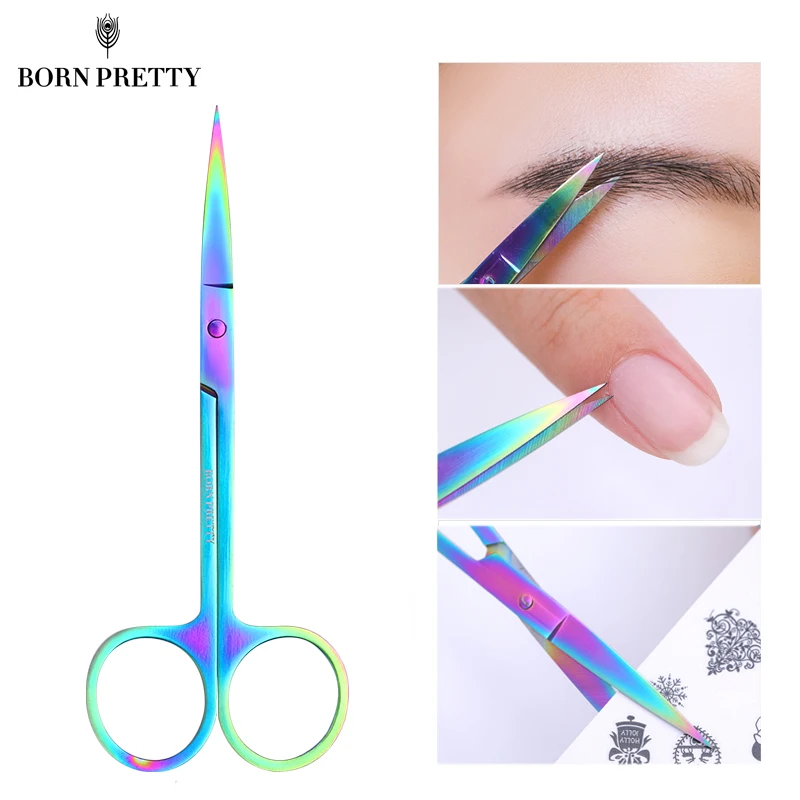 Ножницы BORN PRETTY для удаления кутикулы из нержавеющей стали высокоточные ножницы