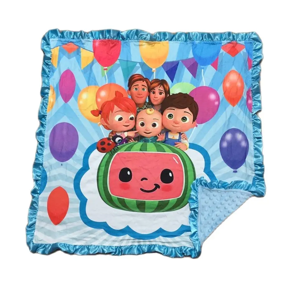 Детское Хлопковое одеяло Girlymax Baby Minky супермягкое Коралловое фиолетовое|Одеяла и