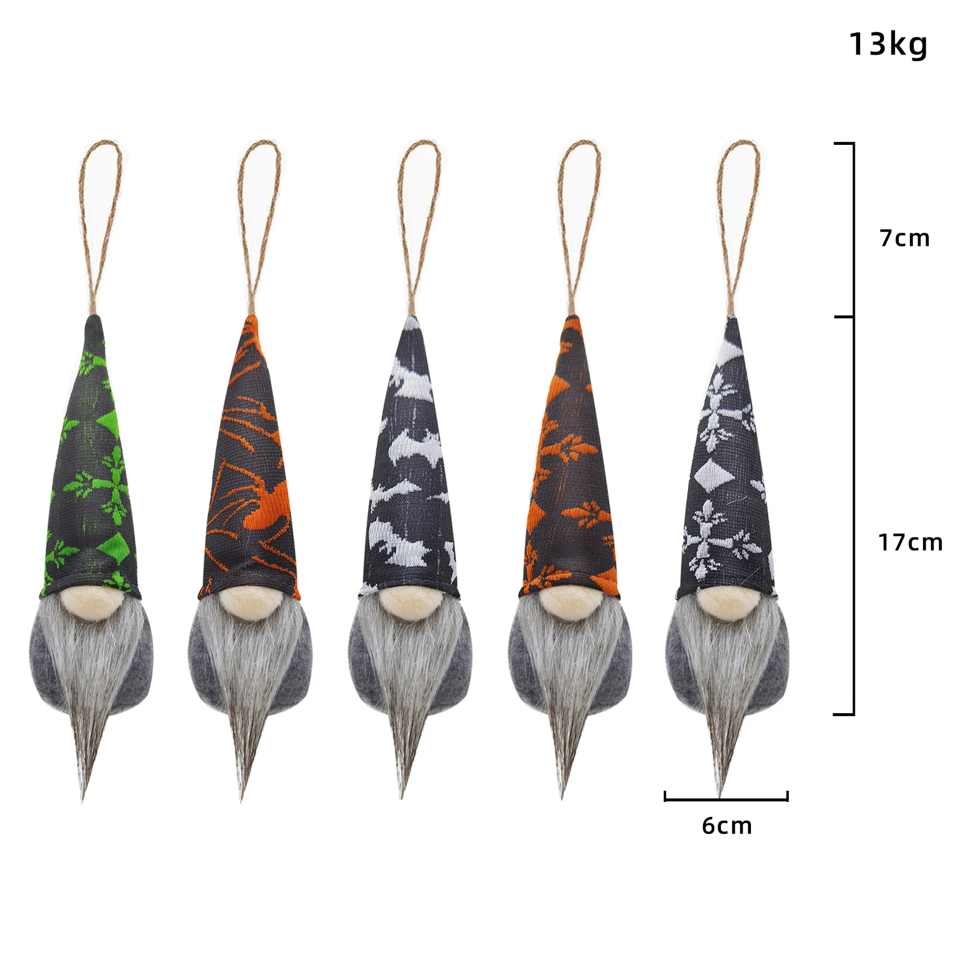 Хэллоуин многие малые подвесной летучая мышь паук полоса карликовые