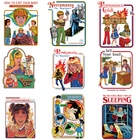 Сатана инопланетянин злый демон наклейки утюгом для одежды моя первая тележка Вуду Футболка термо-Стикеры для одежды нашивки для одежды значки