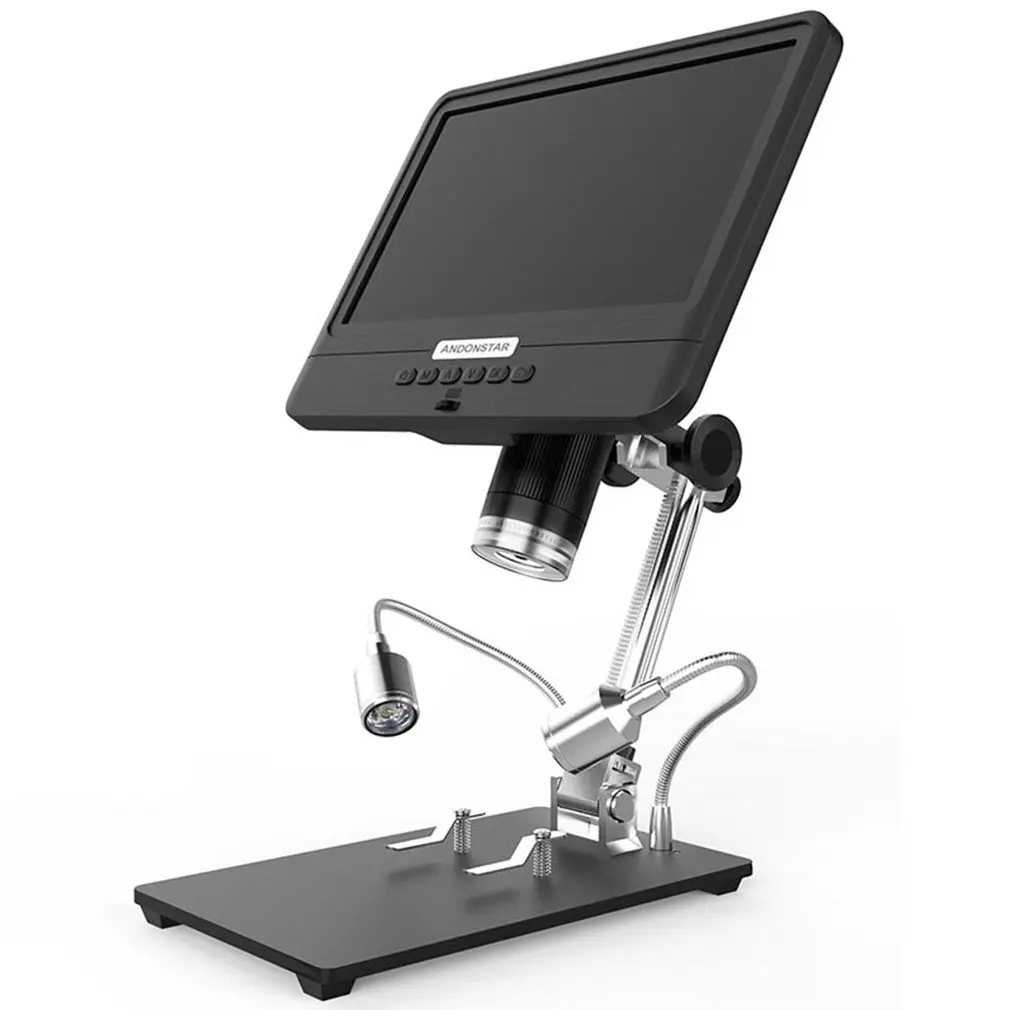 

High Definition Large Screen Industrial Maintenance Digital Microscope Adjustable LCD Display 1080P Scope Soldering Tool