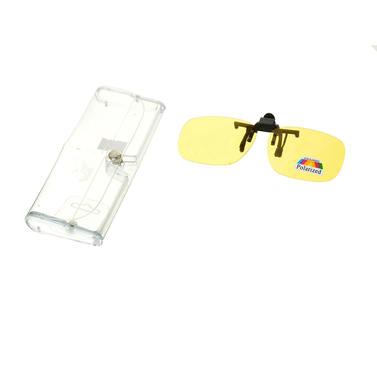 Поляризованные солнцезащитные очки с клипсой ночного видения унисекс откидной