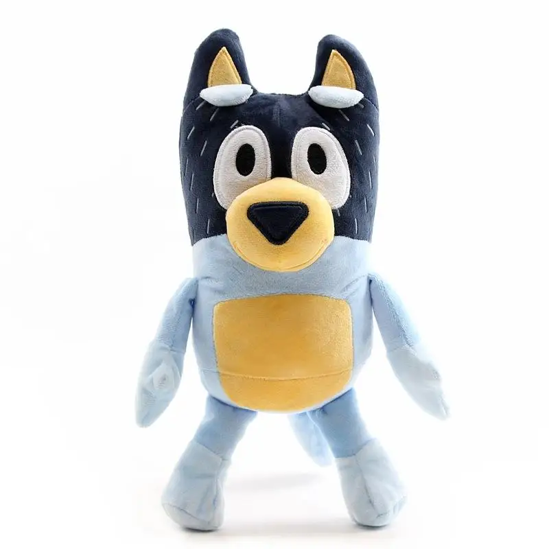 Juguete de peluche de la familia Bluey para ni&ntilde;os, peluches de la familia Bluey de 28CM, Kawaii, Bluey, Bingo, 1 par-2