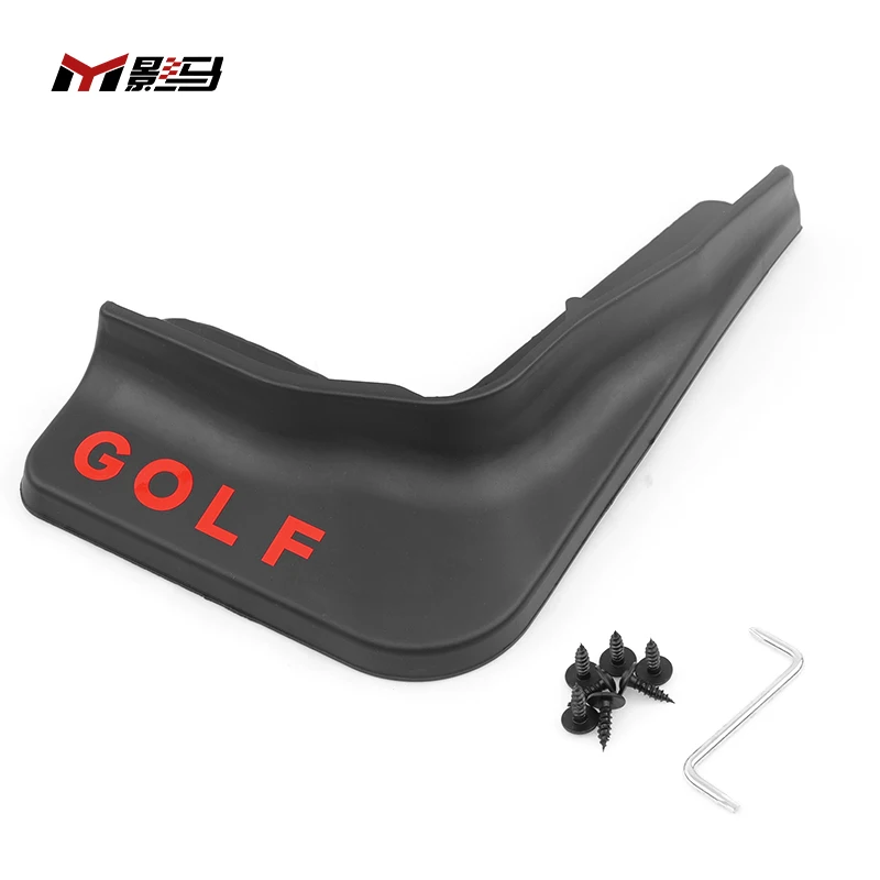 Крылья для VW нового Golf 8 2021 MK8, декоративный аксессуар из кожи для защиты от грязи и брызг.
