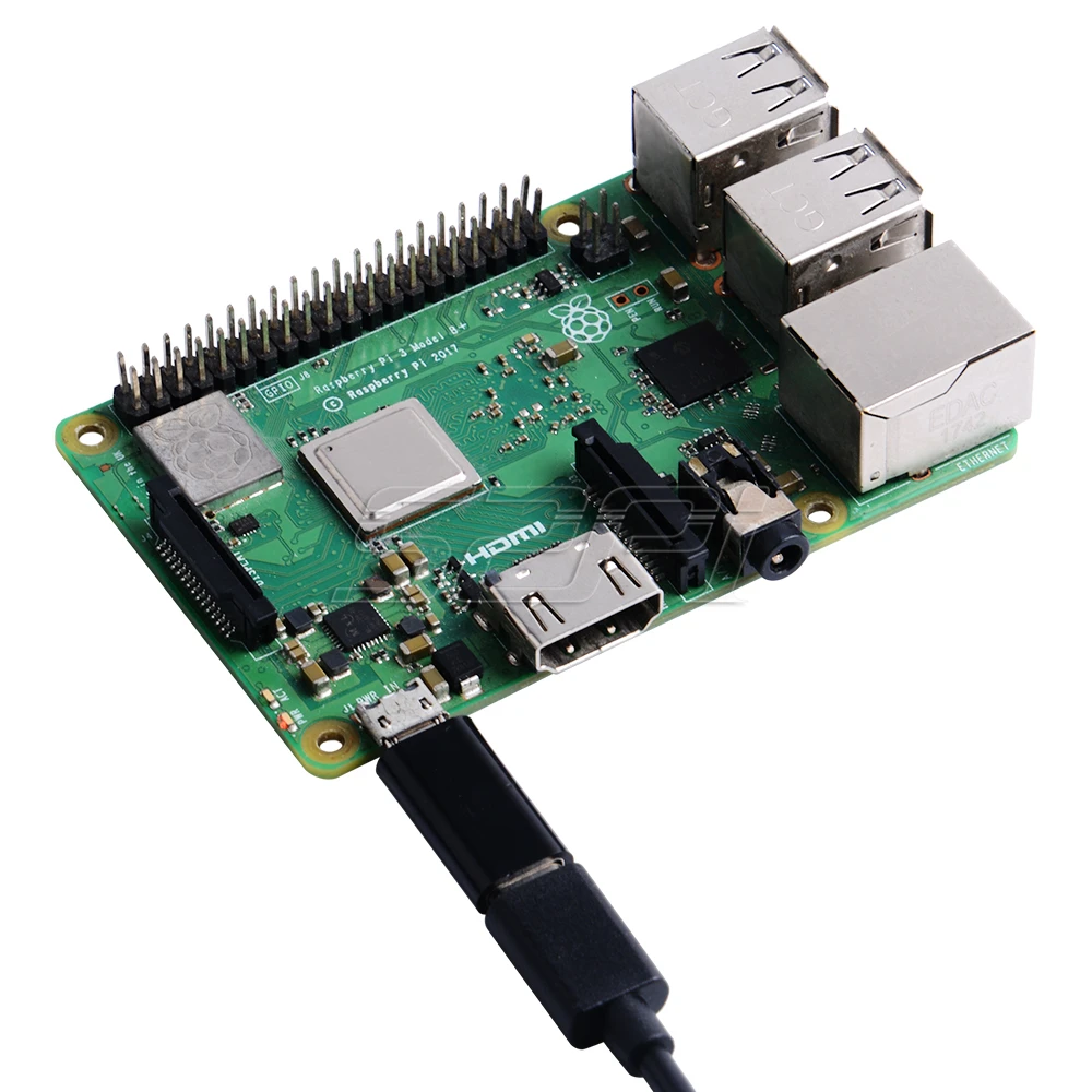 52Pi 5V 3A адаптер питания EU / US UK Кабель зарядного устройства для Raspberry Pi 4 Модель B 4B 3 +