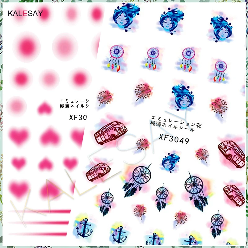 

Наклейки для ногтей художественные переводки наклейка на заднюю панель Любовь Сердце маникюр дизайн бабочка любовь цветок 3D наклейка для н...