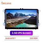 Мультимедийный автомобильный плеер Seicane, плеер 2DIN на Android 9,1, с 9 