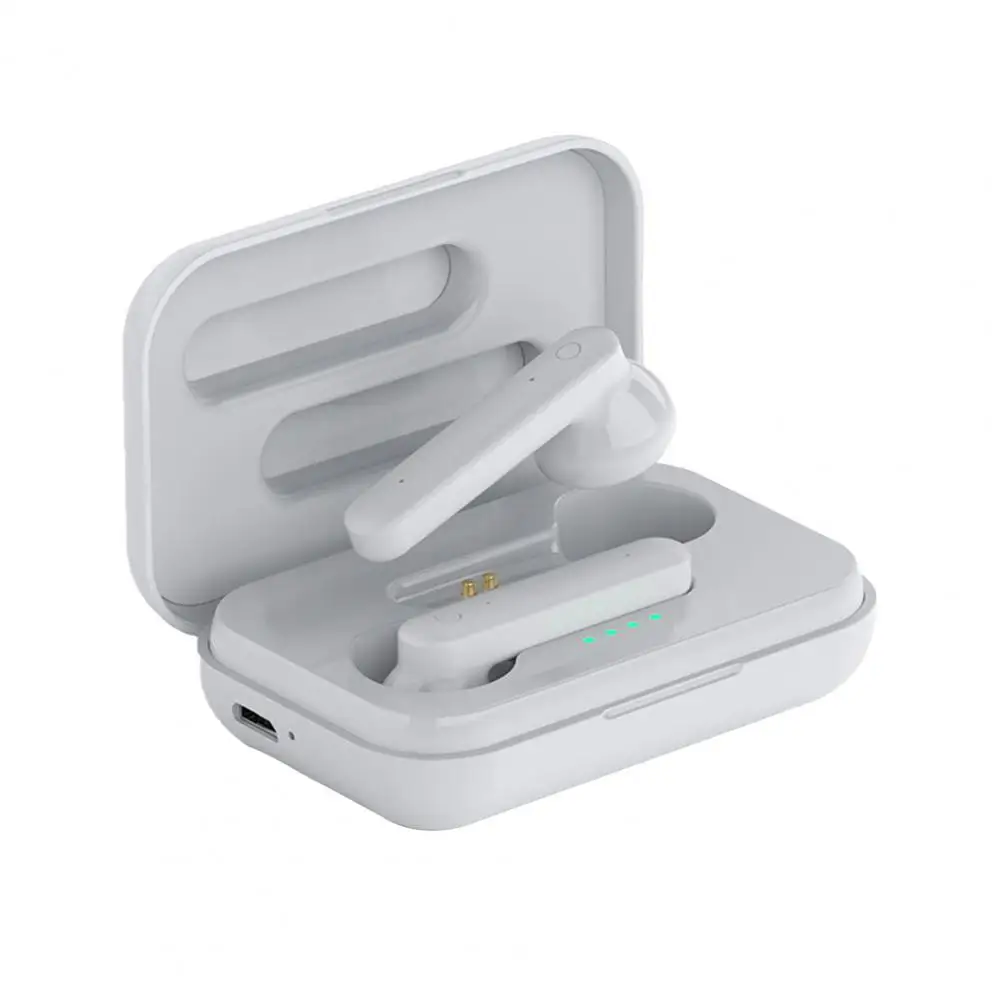 Беспроводные Bluetooth наушники L8 5 1 вкладыши со светодиодным дисплеем Спортивная