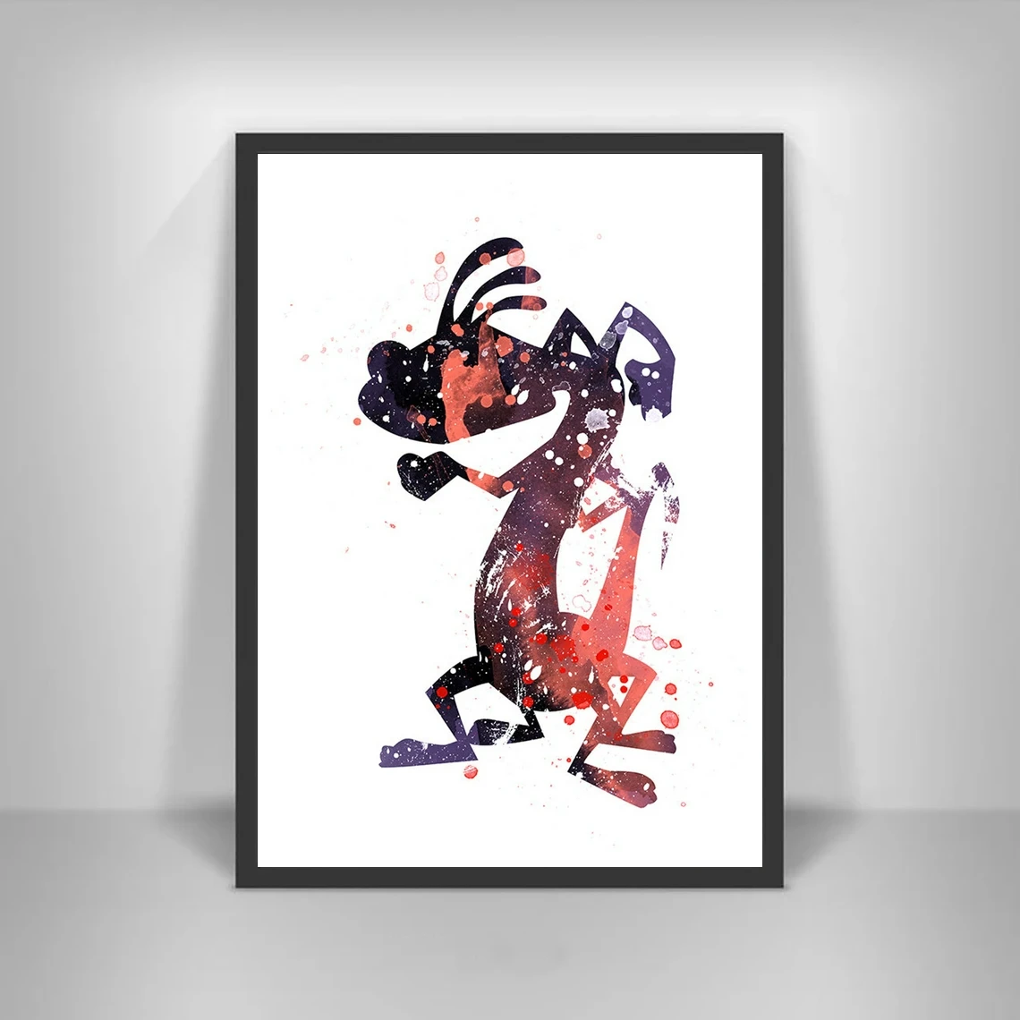 

Аниме плакат Рандалл Боггс, альтернативные минималистичные художественные принты на холсте, украшение для дома, настенная живопись (без ра...