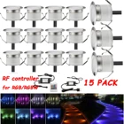 15 шт.лот 31 мм светодиодный настил лестничный ступенчатый светильник для сада двора патио террасы водонепроницаемый Lanscape встраиваемый павильонный светильник Точечный 12 В IP67