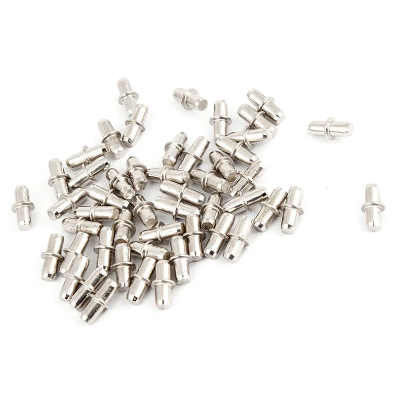 

Furniture Chest Hardware Holder Shelf Pins Pegs Supports 5mm 50Pcs