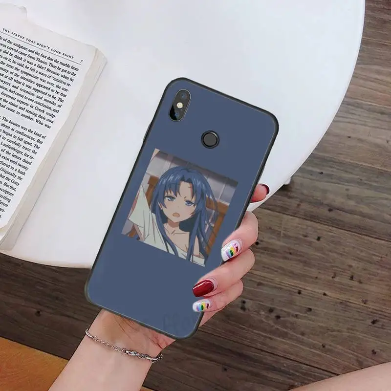 

Cute aesthetic anime girl Phone Case For Xiaomi Redmi note 7 8 9 t k30 max3 9 s 10 pro lite