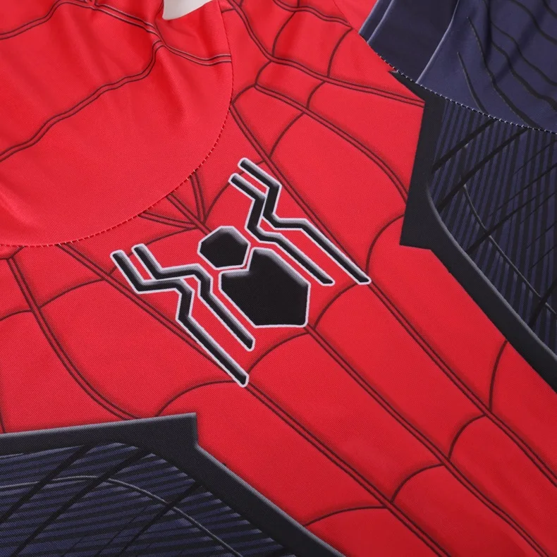 Новый детский костюм Человек-паук Стихи Майлс Моралес карнавальный зентай боди |