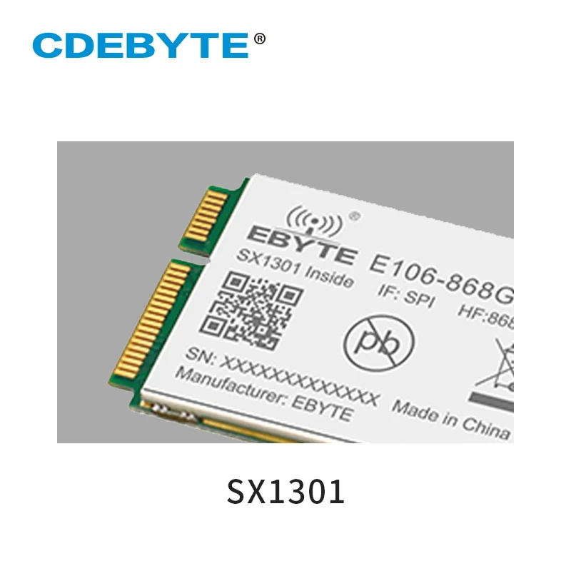 SX1301 LoRa Gate-Way 868 МГц SPI беспроводной модуль трансивера 27 дБм большой диапазон 5 км