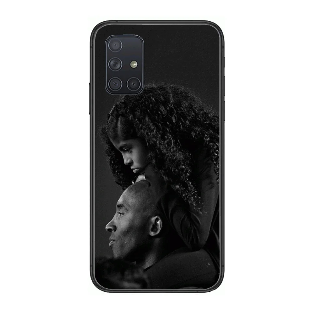 

Jersey number 24 basketball Phone Case Hull For Samsung Galaxy A 50 51 20 71 70 40 30 10 E 4G 5G S Black Shell Art Cell Cove
