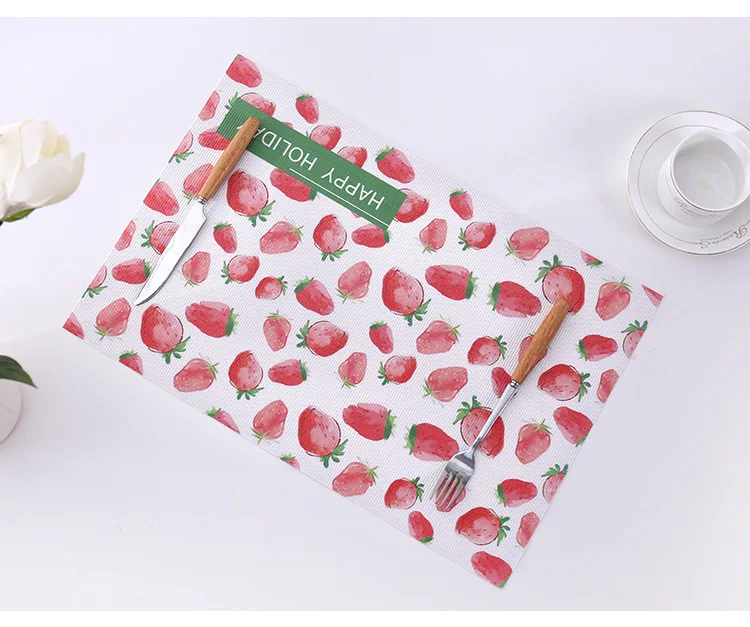 Strawberry ANGNYA 1 шт. новейший мраморный стол для ногтей моющийся дизайн ногтей ручная Подушка коврик для рук кактус подставка для рук Подушка Настольный коврик Маникюрный Инструмент - Цвет: Strawberry