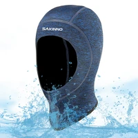 2mm neoprene diving headgear men and women sunscreen snorkeling cap mask surf diving scratch resistant warm swimming cap