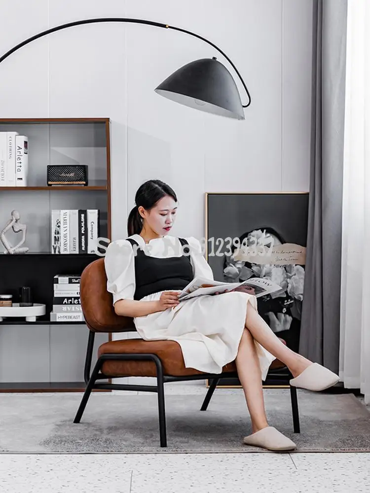 Скандинавский Одноместный стул легкое роскошсветильник кресло для гостиной