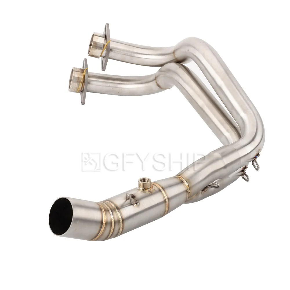 Для Yamaha MT 07 MT07 до XSR700 TRACER 700 16-19 MT 07 Escape Slip-on мотоцикл Akrapovic выхлопная и Соединительная труба