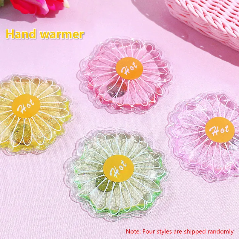 

Mini Hand Warmer Winter Reusable Gel Cute Funny Word Print Instant Heating Pack Warmer Hot Water Bottles Warming Products
