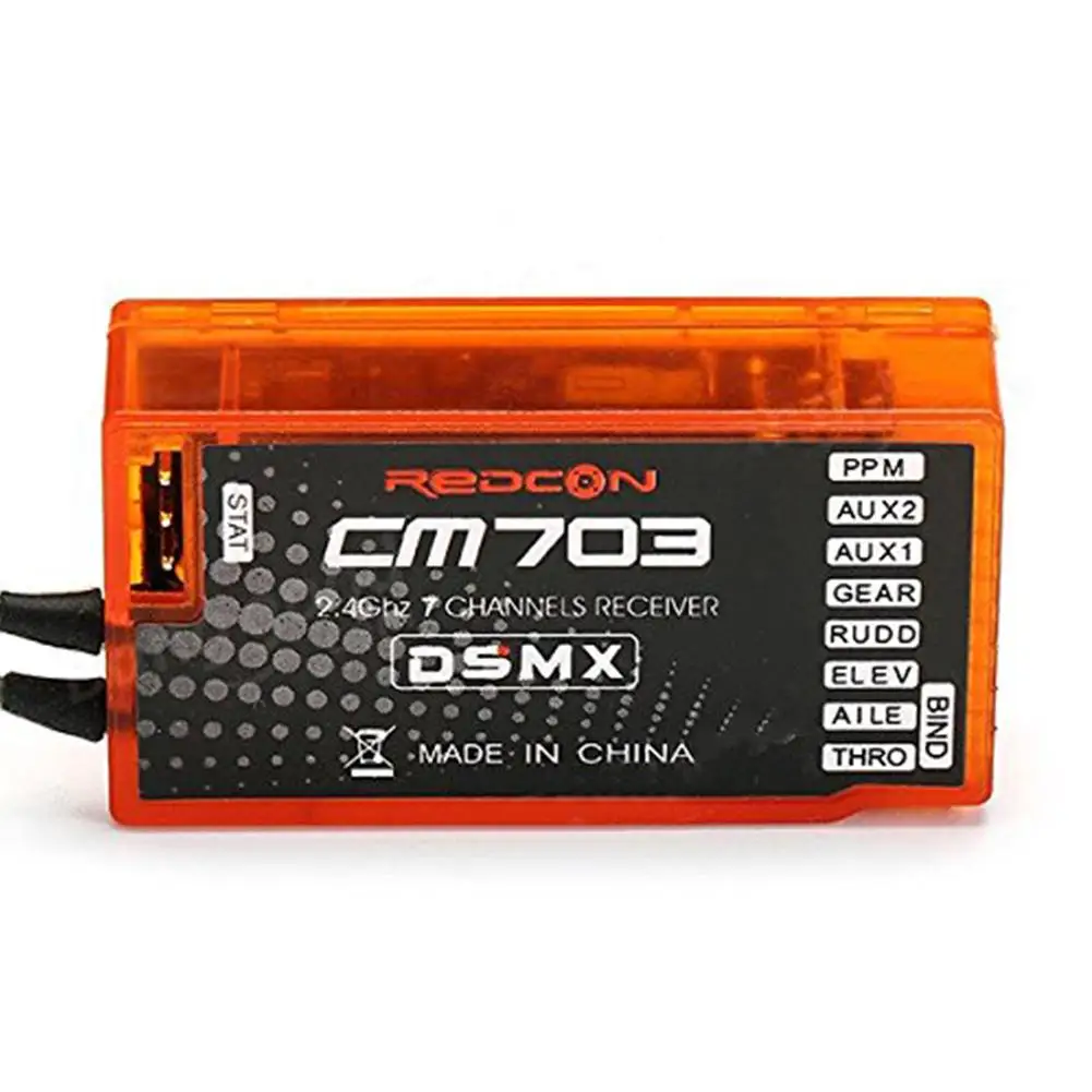Redcon CM703 2 4G 7CH для DSM2/DSMX совместимый приемник с выходом PPM | Игрушки и хобби